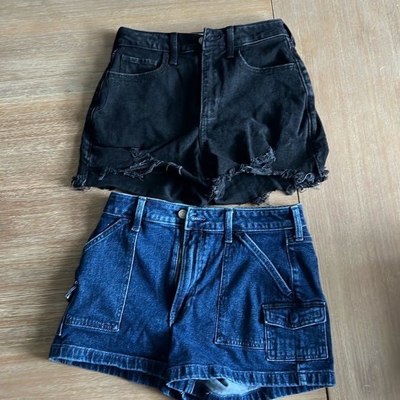 Hollister denim shorts 5/4 W 27 - Picture 1 of 3